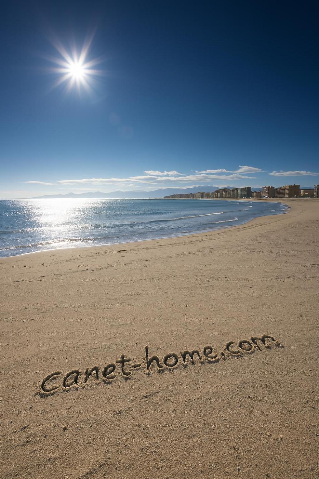 "Plage" Splendide Vue Mer Depuis La Chambre Et Le Salon Cuisine, 20M De La Plage! Canet-en-Roussillon Exterior foto